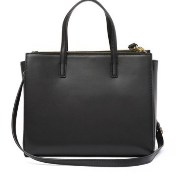 NWOT BCBGMAXAZRIA Marcelina Leather Tote - Picture 3 of 8